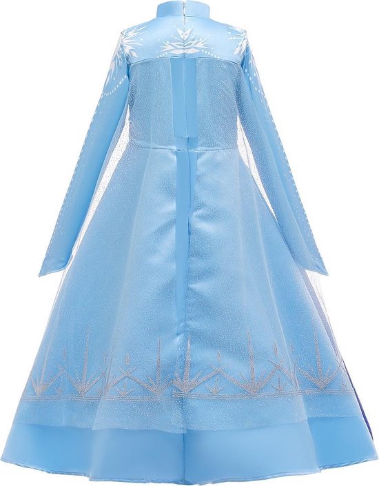 Ik denk dat ik ziek ben Asser ik heb nodig Frozen 2 Elsa blauwe jurk 146/152 + Accessoires - Verkleedjurk -  Verkleedkleding... | bol.com