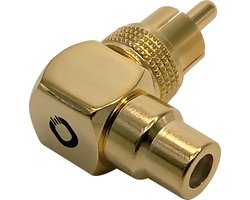 OEHLBACH HOEKADAPTER ( 2 stuks) CINCH 90° SOUND-AD 90