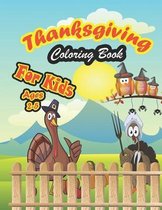 Thanksgiving Coloring Book For Kids, Age 2-5: