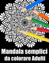 Mandala semplici da colorare adulti