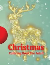 Merry Christmas Coloring Book For Adults