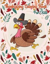 Thanksgiving Coloring Book for Kids