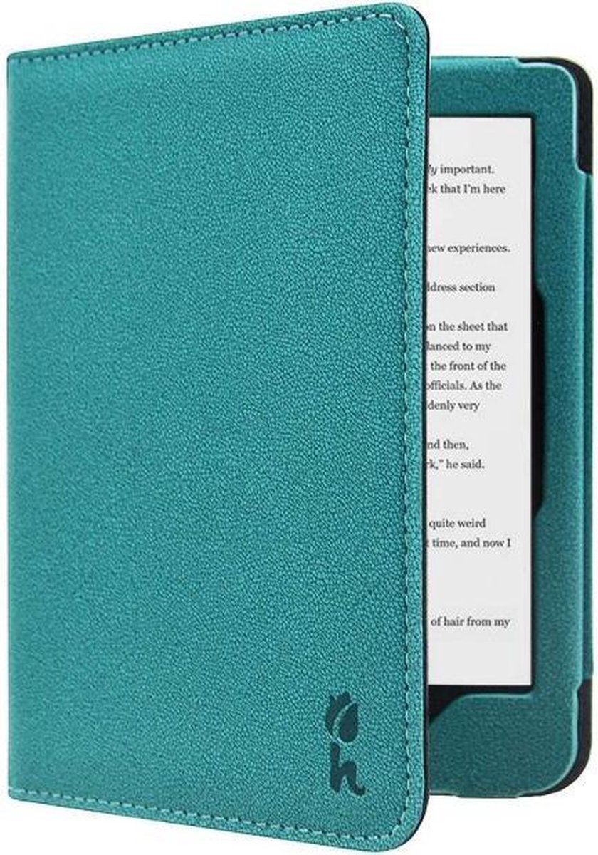 Soft Premium SleepCover voor Kobo Clara HD - Petroleum Blauw