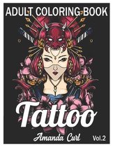 Tattoo Adult Coloring Book