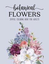 Botanical Flowers Coloring Book