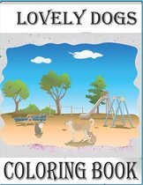 Lovely dogs, cColoring book