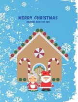 Merry Christmas Coloring Book For Kids