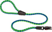 Ferplast Twist Matic Hondenlijn - Nylon - Groen-Blauw - Diameter 12 mm - Lengte 110 cm