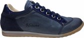 Naturino rits veter meisjes lederen sneakers ANA blauw/lak navy mt 33