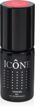 Icone - Gel Polish Uv/ LedHybrid Lacquer 011 Papaver 6Ml