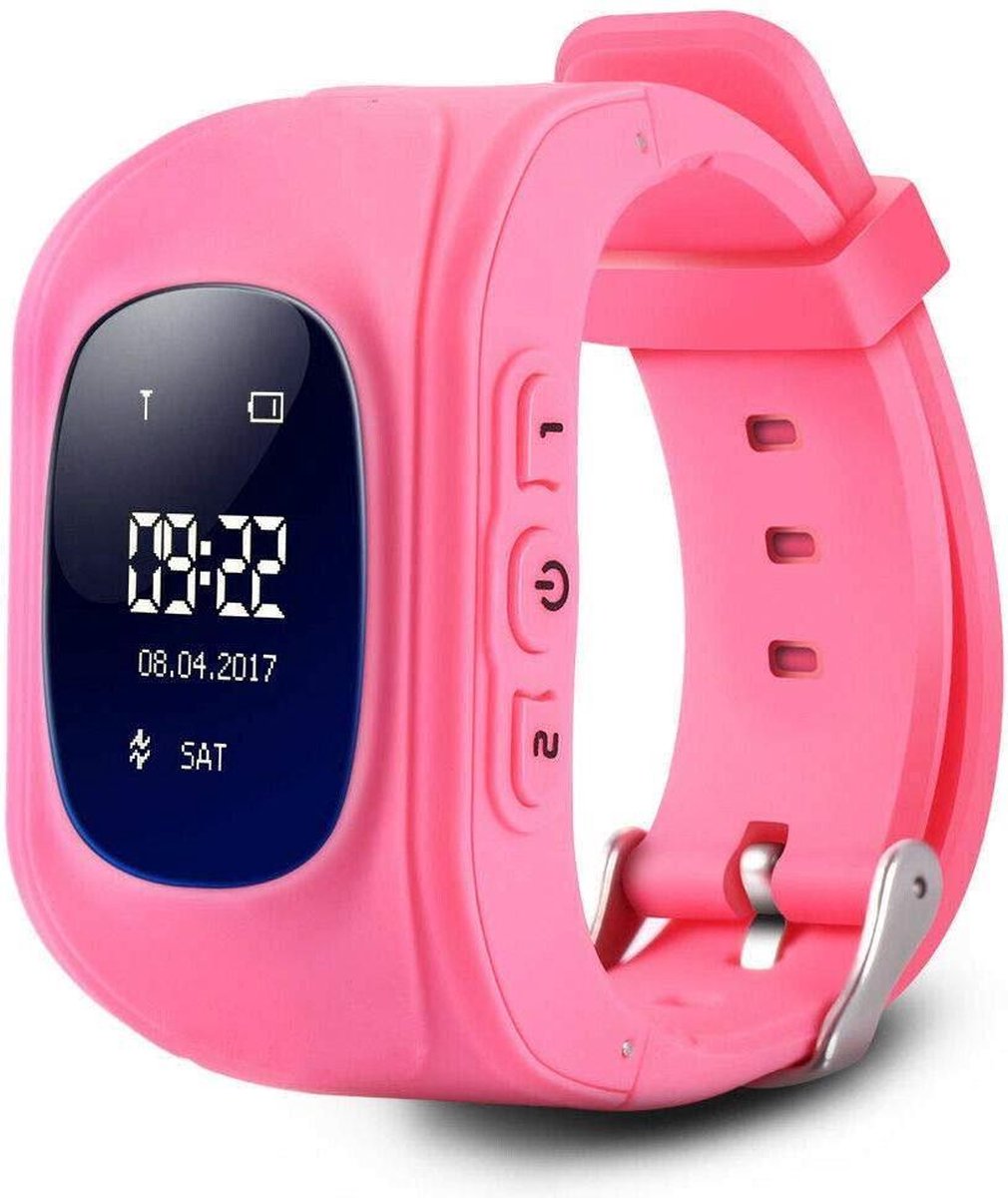 Kinder Smartwatch Roze GPS Kinderen Smartwatches