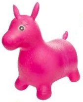Skippypaard Junior Rubber Roze 55 x 45 x 24 cm