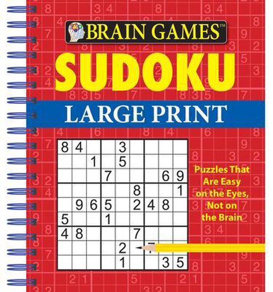 Brain Games Brain Games Sudoku Large Print Publications Brain games brain games sudoku large print publications