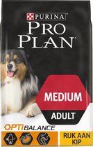 Pro Plan Medium Adult - Hondenvoer - Kip Optihealth - 3 kg