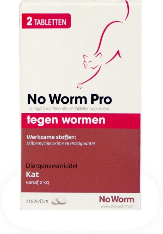 Exil No Worm Pro - Kat - 2 Tabletten