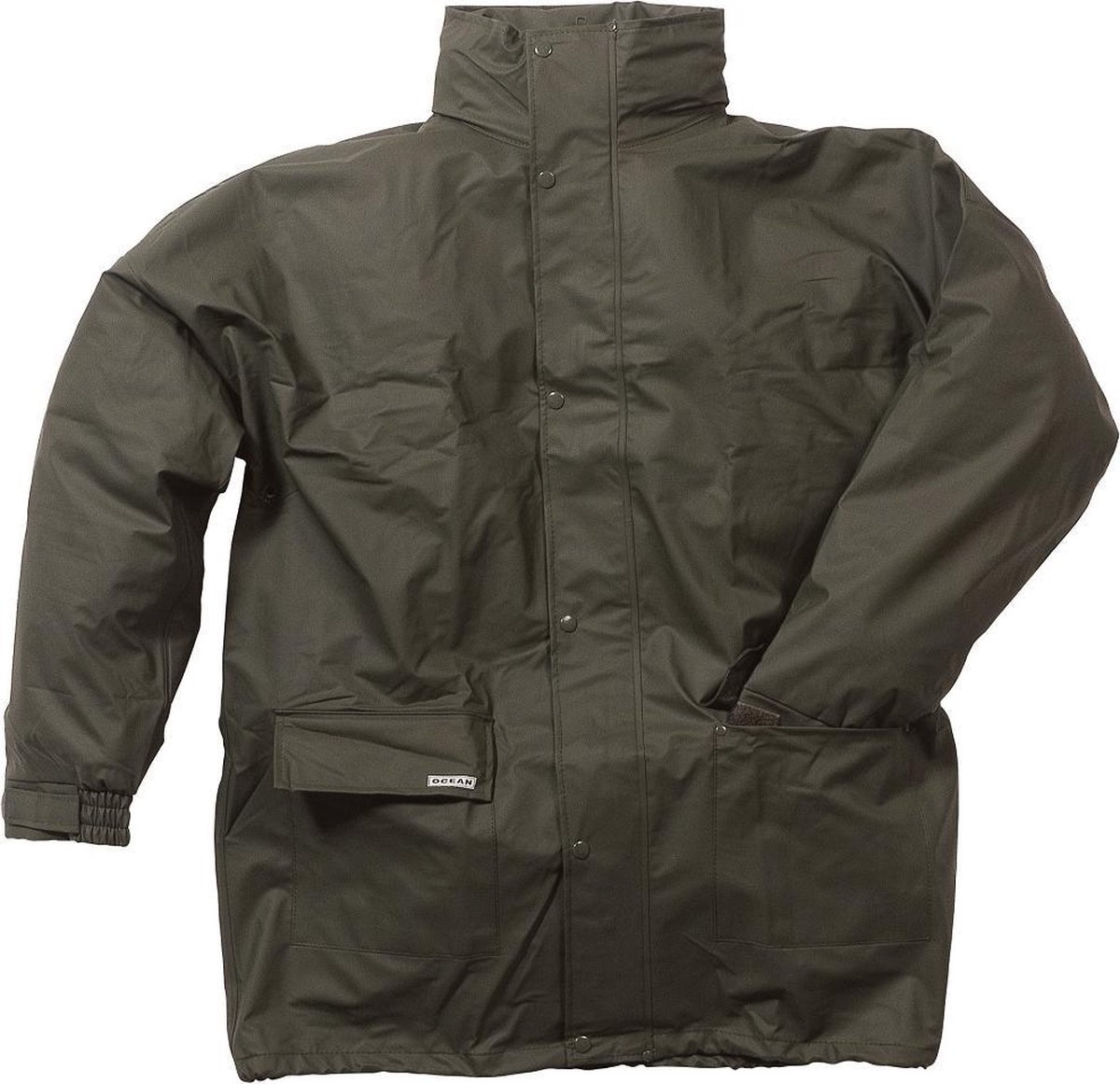 Regenjas Ocean comfort strech groen maat 3XL
