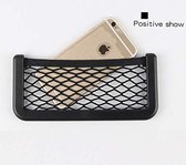 Auto Net | Opberg Net | Telefoonhouder | Zelfklevend | Telefoon, Portemonnee, Kleine dingen | Elastisch | 2 Stuks