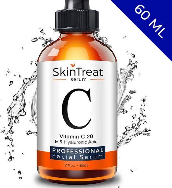 SkinTreat Vitamine C Serum & Hyaluronzuur serum - 60 ml - Anti Aging