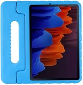 Samsung Galaxy Tab S7+ Kinder Tablet Hoes hoesje - Just in Case -  Blauw - EVA-foam