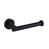 STEEN & STAAL® Toiletrolhouder Zwart| Wc rolhouder