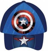 Marvel Avengers pet - cap - Blauw - maat 56 cm