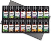 DrPhone - Essentiële Olie Set - Extractie van planten - 100% Natuurlijk - 20 Flessen x 10ml - Geschikt voor Aroma diffusers, Sauna en Bad - Therapeutische basis