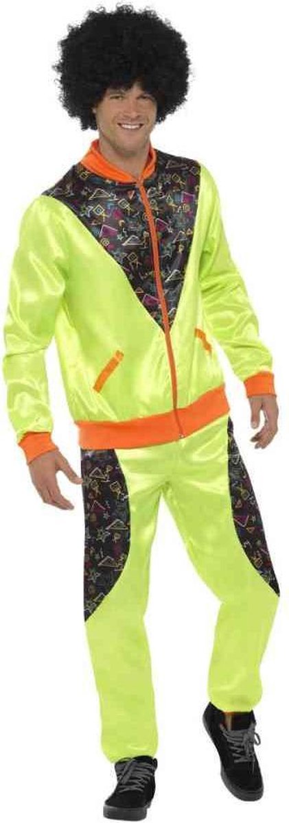 Retro Shell Suit Costume Mens