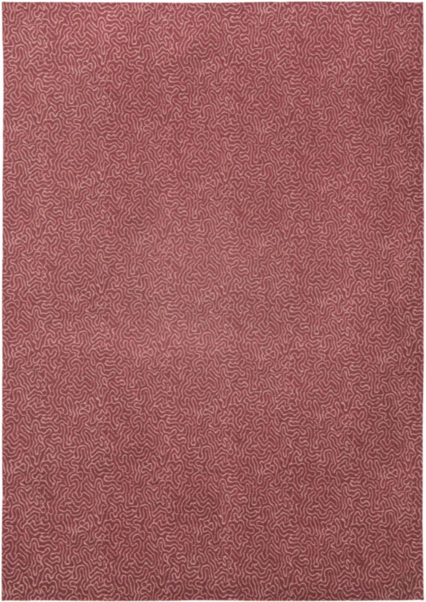 Binnen vloerkleed -140 x 200 cm - Jackies Coral 9003 Coral laagpolig tapijt - Made In Belgium