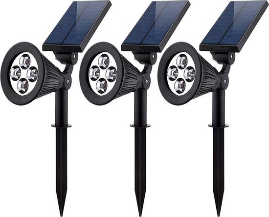 MyLedGarden Solarlamp Tuinverlichting- Waterdicht- Zonnepaneel | bol.com