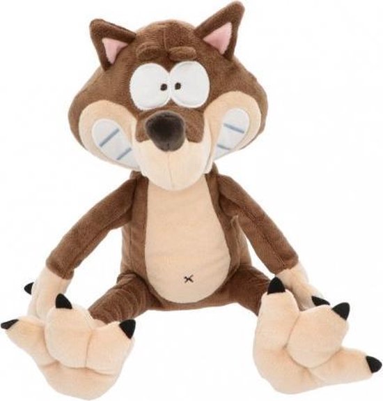 verdamping Grijp ontsnappen Woody - knuffel groot Wolf - 100cm – 202-1-GGO-V/030 | bol.com