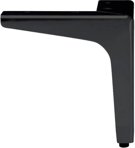 Furniture Legs Europe Hoek Meubelpoot 15 cm Zwart bol
