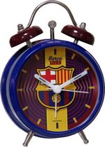 FC Barcelona Wekker - 12 x 9 cm - Blauw