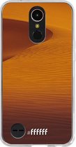 LG K10 (2017) Hoesje Transparant TPU Case - Sand Dunes #ffffff