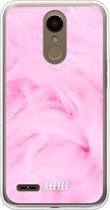 LG K10 (2018) Hoesje Transparant TPU Case - Cotton Candy #ffffff