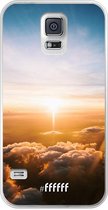 Samsung Galaxy S5 Hoesje Transparant TPU Case - Cloud Sunset #ffffff