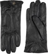 Laimböck Leren handschoenen dames model Scarlino  Color: Black, Size: 8.5