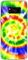 Samsung Galaxy S8 Plus Hoesje Transparant TPU Case - Hippie Tie Dye #ffffff