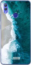 Honor Note 10 Hoesje Transparant TPU Case - Beach all Day #ffffff