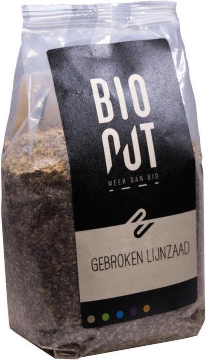 Goedkoopste Bionut Lijnzaad gebroken bio 750 Gram