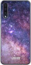 Samsung Galaxy A30s Hoesje Transparant TPU Case - Galaxy Stars #ffffff