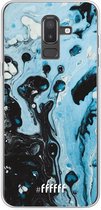 Samsung Galaxy J8 (2018) Hoesje Transparant TPU Case - Melted Opal #ffffff