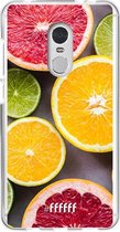 Xiaomi Redmi 5 Hoesje Transparant TPU Case - Citrus Fruit #ffffff