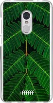 Xiaomi Redmi 5 Hoesje Transparant TPU Case - Symmetric Plants #ffffff