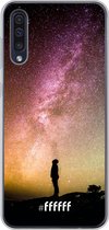 Samsung Galaxy A50s Hoesje Transparant TPU Case - Watching the Stars #ffffff