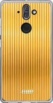 Nokia 8 Sirocco Hoesje Transparant TPU Case - Bold Gold #ffffff