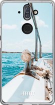Nokia 8 Sirocco Hoesje Transparant TPU Case - Sailing #ffffff