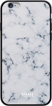 iPhone 6s Hoesje TPU Case - Classic Marble #ffffff