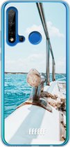 Huawei P20 Lite (2019) Hoesje Transparant TPU Case - Sailing #ffffff