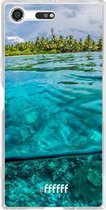 Sony Xperia XZ Premium Hoesje Transparant TPU Case - Beautiful Maldives #ffffff