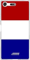 Sony Xperia XZ Premium Hoesje Transparant TPU Case - Nederlandse vlag #ffffff